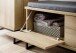 Schuhbank >Toledo< in Grandson Oak, Holzwerkstoff - 101x38x38 (BxHxT)