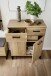 Schuhkommode >Toledo< in Grandson Oak, Holzwerkstoff - 81x108x38cm (BxHxT)