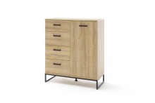 Kombikommode >Toledo< in Grandson Oak - 101x116x44...