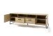 Lowboard >Toledo< in Grandson Oak, Holzwerkstoff - 201x60x44cm (BxHxT)