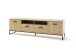 Lowboard >Toledo< in Grandson Oak, Holzwerkstoff - 201x60x44cm (BxHxT)