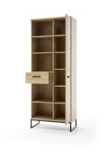 Stauraumregal >Toledo< in Grandson Oak - 76x196x38...