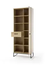Stauraumregal >Toledo< in Grandson Oak - 76x196x38...