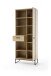 Stauraumregal >Toledo< in Grandson Oak - 76x196x38 (BxHxT)