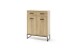 Garderoben-Set >Toledo< (5-teilig) in Grandson Oak - 267x196x38 (BxHxT)