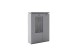 Wohnwand >Sona< in Arktis grau, Holzwerkstoff - 234x198x44cm (BxHxT)