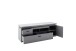 Wohnwand >Sona< in Arktis grau, Holzwerkstoff - 234x198x44cm (BxHxT)
