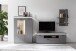 Wohnwand >Sona< in Arktis grau, Holzwerkstoff - 234x198x44cm (BxHxT)