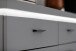 Sideboard >Sona< in Arktis grau, Holzwerkstoff - 156x83x44cm (BxHxT)