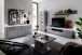 Couchtisch >Sona< in Arktis grau, Holzwerkstoff - 115x45x65cm (BxHxT)
