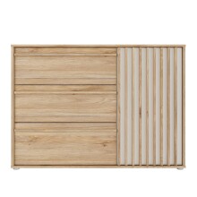 Kommode >ARANK< in Mauvella Eiche  - 117,8x84,9x41,7cm (BxHxT)