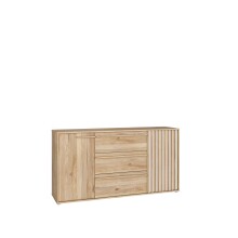 Kommode >ARANK< in Mauvella Eiche / Sand - 162,5x84,9x41,7cm (BxHxT)