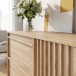 Kommode >ARANK< in Mauvella Eiche / Sand - 162,5x84,9x41,7cm (BxHxT)