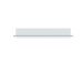 Wandboard >Alice Springs< in Secret grey - 154x25,6x21,2cm (BxHxT)