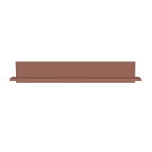 Wandboard >Alice Springs< in Terrakotta -...