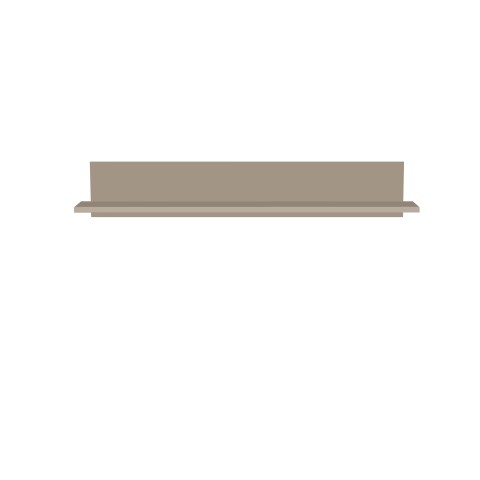 Wandboard >Alice Springs< in Taupe - 154x25,6x21,2cm (BxHxT)