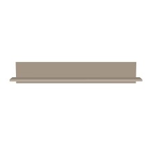 Wandboard >Alice Springs< in Taupe - 154x25,6x21,2cm (BxHxT)