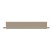 Wandboard >Alice Springs< in Taupe - 154x25,6x21,2cm (BxHxT)
