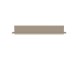 Wandboard >Alice Springs< in Taupe - 154x25,6x21,2cm (BxHxT)