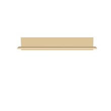Wandboard >Alice Springs< in Buttergelb -...