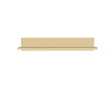 Wandboard >Alice Springs< in Buttergelb -...
