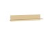 Wandboard >Alice Springs< in Buttergelb - 154x25,6x21,2cm (BxHxT)