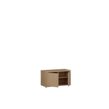 Schuhbank >Alice Springs< in Elegancia Eiche Dekor - 74,5x41,5x34,9cm (BxHxT)