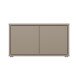 Schuhbank >Alice Springs< in Taupe - 74,5x41,5x34,9cm (BxHxT)