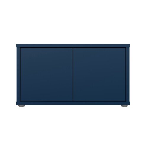 Schuhbank >Alice Springs< in Nachtblau - 74,5x41,5x34,9cm (BxHxT)