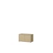Schuhbank >Alice Springs< in Buttergelb - 74,5x41,5x34,9cm (BxHxT)