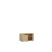 Schuhbank >Alice Springs< in Buttergelb - 74,5x41,5x34,9cm (BxHxT)