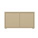 Schuhbank >Alice Springs< in Buttergelb - 74,5x41,5x34,9cm (BxHxT)
