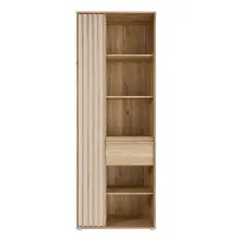 Stauraumregal >ARANK< in Mauvella Eiche / Sand -...