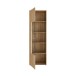 Vitrine >ARANK< in Mauvella Eiche/Sand - 63,4x200,1x41,7cm (BxHxT)