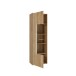 Vitrine >ARANK< in Mauvella Eiche/Sand - 63,4x200,1x41,7cm (BxHxT)