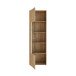 Vitrine >ARANK< in Mauvella Eiche/Sand - 63,4x200,1x41,7cm (BxHxT)