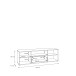 Lowboard >ARANK< in Mauvella Eiche / Schwarz - 162,5x49,7x41,7cm (BxHxT)