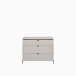 Kommode >SERAVEL< in Sand / Mauvella Eiche - 109,4x87,2x41,5cm (BxHxT)