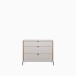 Kommode >SERAVEL< in Sand / Mauvella Eiche - 109,4x87,2x41,5cm (BxHxT)