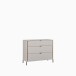 Kommode >SERAVEL< in Sand / Mauvella Eiche - 109,4x87,2x41,5cm (BxHxT)