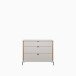 Kommode >SERAVEL< in Sand / Mauvella Eiche - 109,4x87,2x41,5cm (BxHxT)