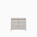 Kommode >SERAVEL< in Sand / Mauvella Eiche - 109,4x87,2x41,5cm (BxHxT)