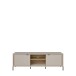 Lowboard >SERAVEL< in Sand / Mauvella Eiche Dekor - 158,8x52x41,5cm (BxHxT)
