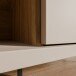 Lowboard >SERAVEL< in Sand / Mauvella Eiche Dekor - 158,8x52x41,5cm (BxHxT)