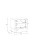 Nachtkommode >SERAVEL< in Sand / Mauvella Eiche Dekor - 54,4x48,8x41,5cm (BxHxT)