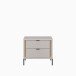 Nachtkommode >SERAVEL< in Sand / Mauvella Eiche Dekor - 54,4x48,8x41,5cm (BxHxT)