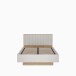 Bett >SERAVEL< in Sand / Mauvella Eiche Dekor - 149,8x99,8x213,6cm (BxHxT)