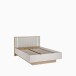 Bett >SERAVEL< in Sand / Mauvella Eiche Dekor - 149,8x99,8x213,6cm (BxHxT)