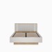 Bettgestell >SERAVEL< in Sand/Mauvella Eiche Dekor - 169,4x100,5x213,2cm (BxHxT)