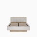 Bettgestell >SERAVEL< in Sand/Mauvella Eiche Dekor - 169,4x100,5x213,2cm (BxHxT)